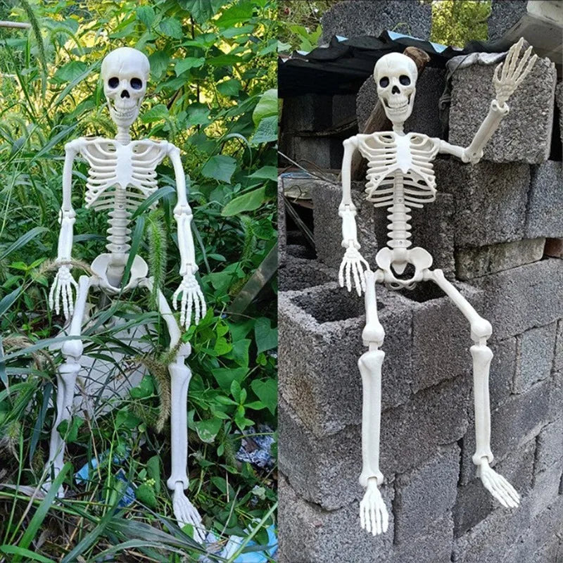 Ruchomy Szkielet Halloween 40 cm – Dekoracja Horror